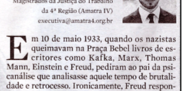 O pior 1º de maio do século: artigo em Zero Hora