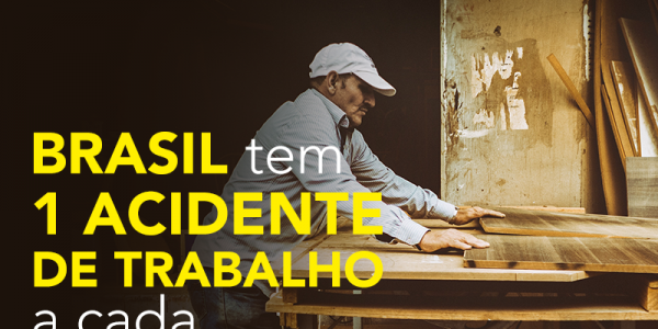 BRASIL tem 1 acidente de trabalho a cada 49 segundos