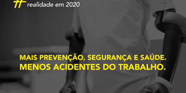 Um acidente de trabalho é registrado no Brasil a cada 49 segundos