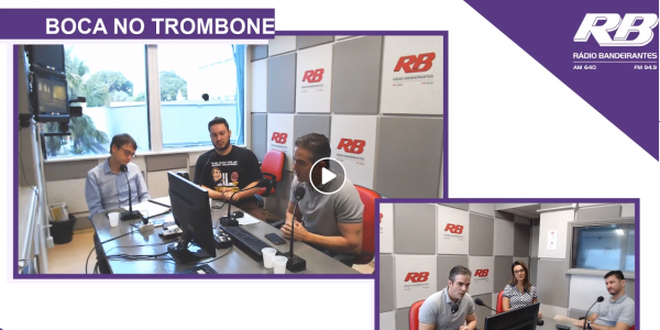 Participação no Programa de rádio Boca no Trombone